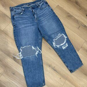 American Eagle Strigid Mom Jeans Size 16